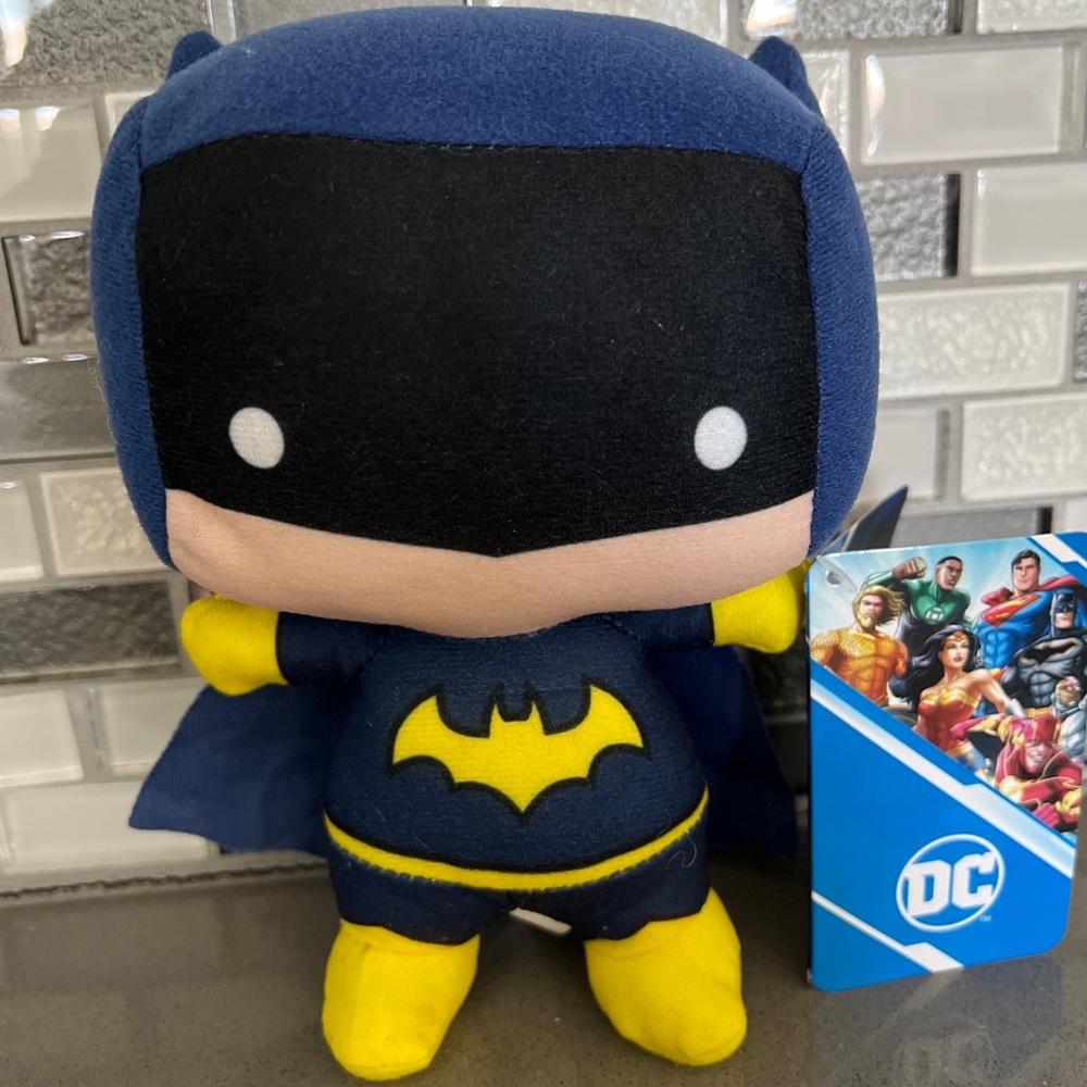 Justice League DC Comics Big Head Chibi BATGIRL Plush Doll Figure 8” / BRAND NEW